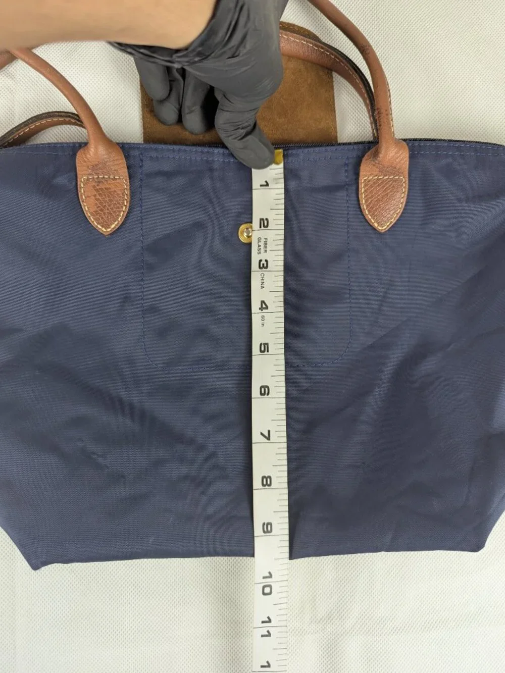Longchamp Le Pliage Nylon Tote Bag Blue – Used Gently – Ships Fast – AUTHENTIC